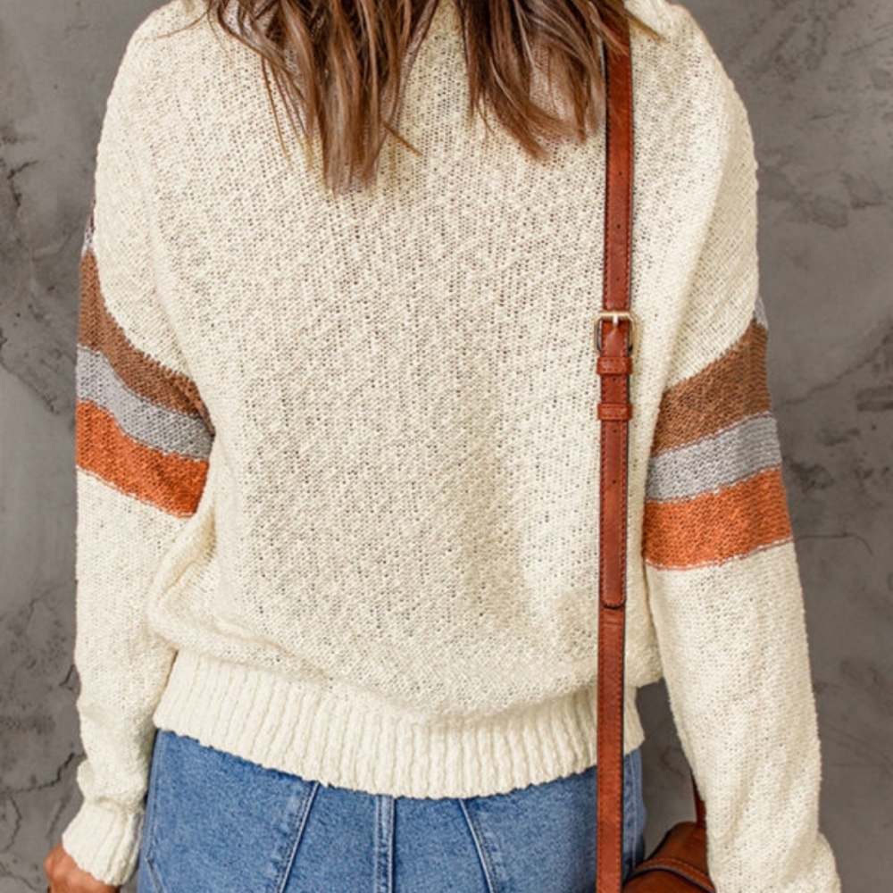 💜 New Chevron Sweater - Picture 3 of 12